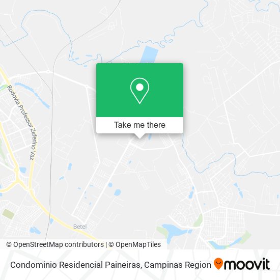 Condominio Residencial Paineiras map