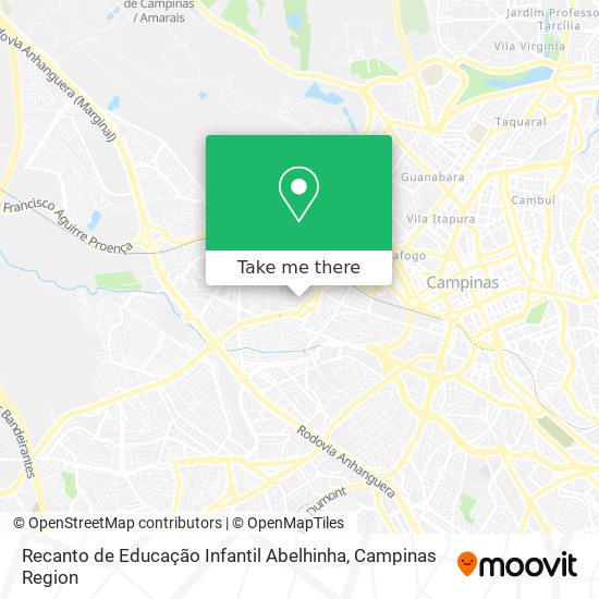 Recanto de Educação Infantil Abelhinha map