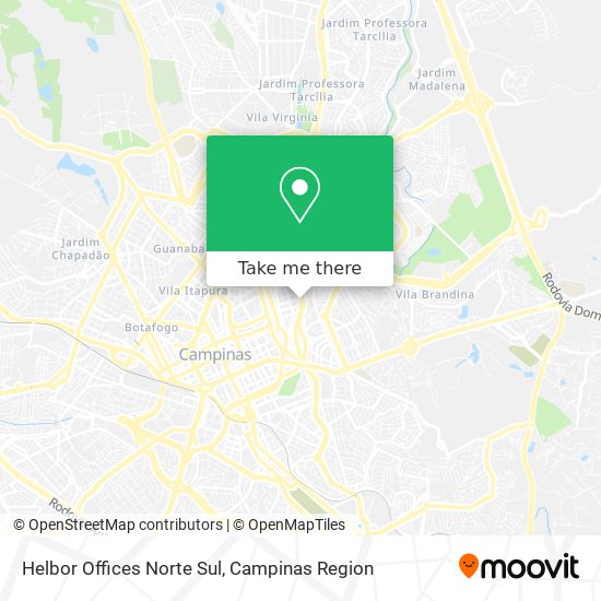 Mapa Helbor Offices Norte Sul