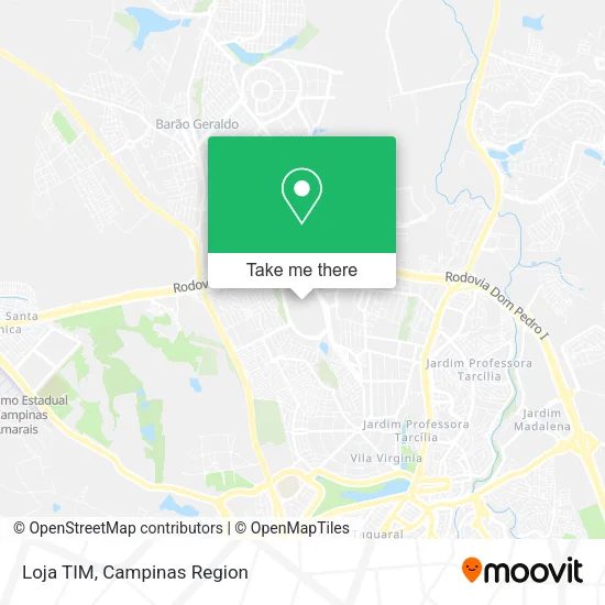 Loja TIM map