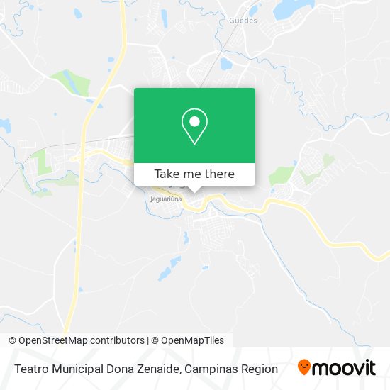 Teatro Municipal Dona Zenaide map