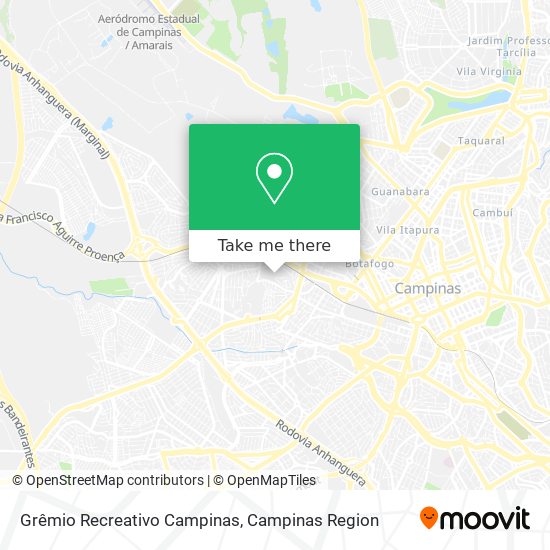 Grêmio Recreativo Campinas map