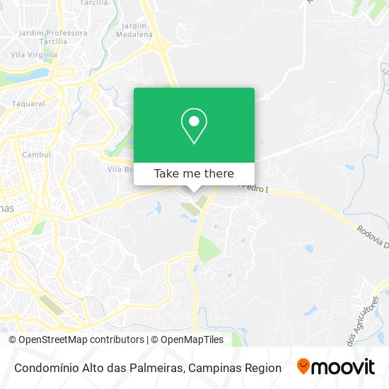 Condomínio Alto das Palmeiras map