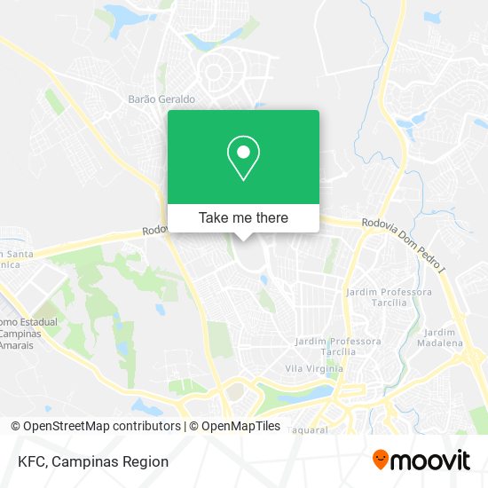 KFC map