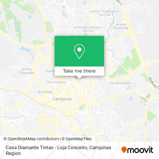 Casa Diamante Tintas - Loja Conceito map