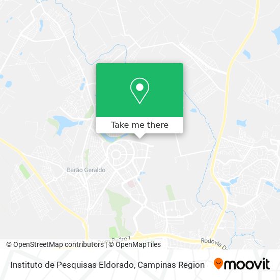 Instituto de Pesquisas Eldorado map