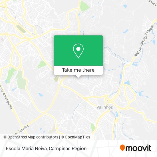 Mapa Escola Maria Neiva