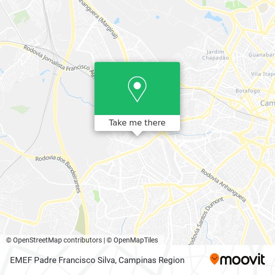 EMEF Padre Francisco Silva map