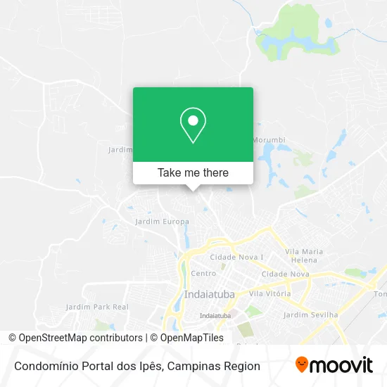 Condomínio Portal dos Ipês map