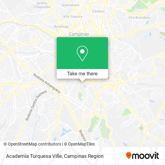 Academia Turquesa Ville map