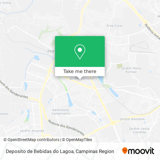 Deposito de Bebidas do Lagoa map