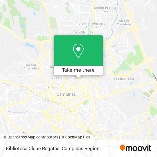 Biblioteca Clube Regatas map