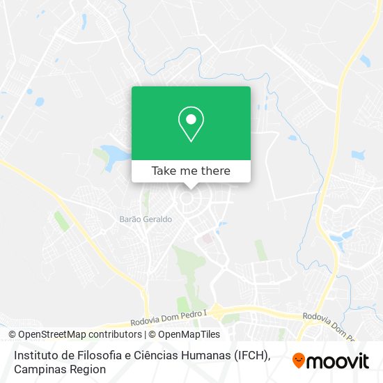 Instituto de Filosofia e Ciências Humanas (IFCH) map