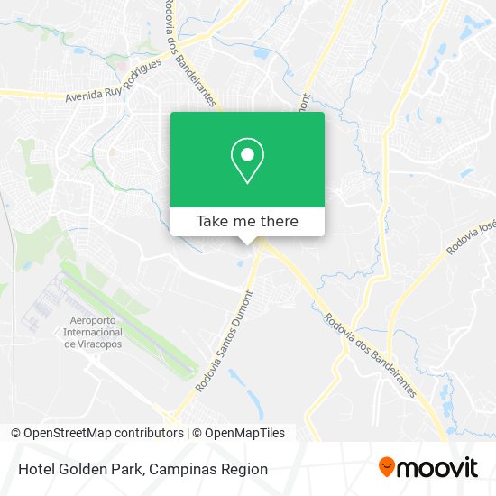 Hotel Golden Park map