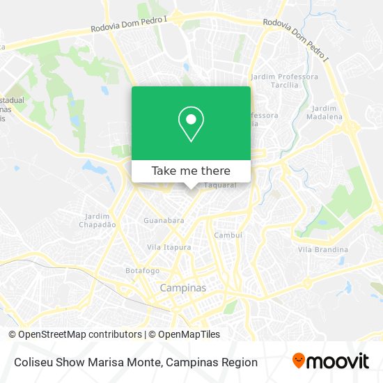 Coliseu Show Marisa Monte map