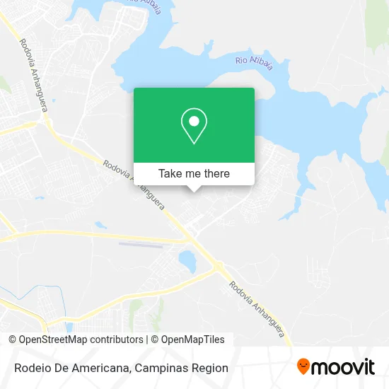 Rodeio De Americana map