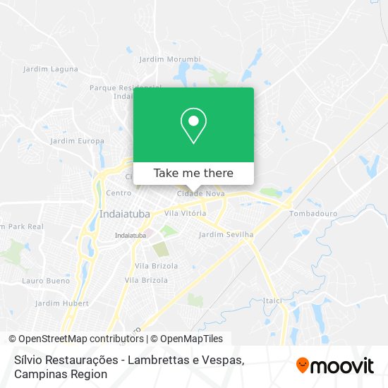 Sílvio Restaurações - Lambrettas e Vespas map