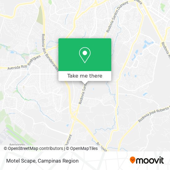 Mapa Motel Scape