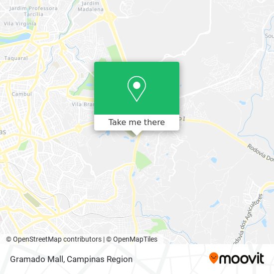 Gramado Mall map