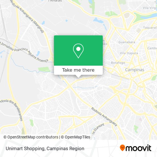 Unimart Shopping map