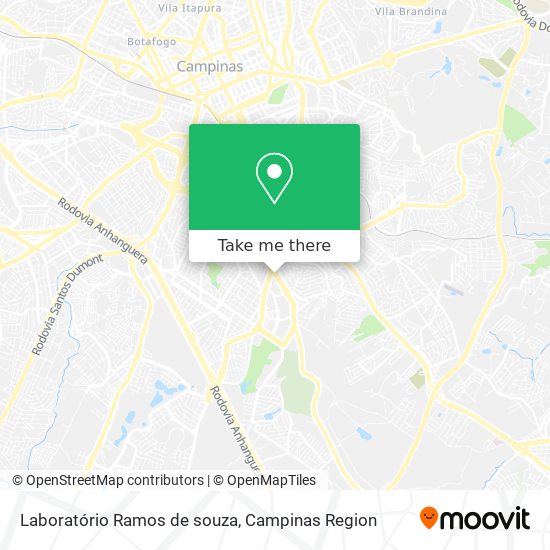 Laboratório Ramos de souza map