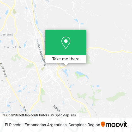 El Rincón - Empanadas Argentinas map