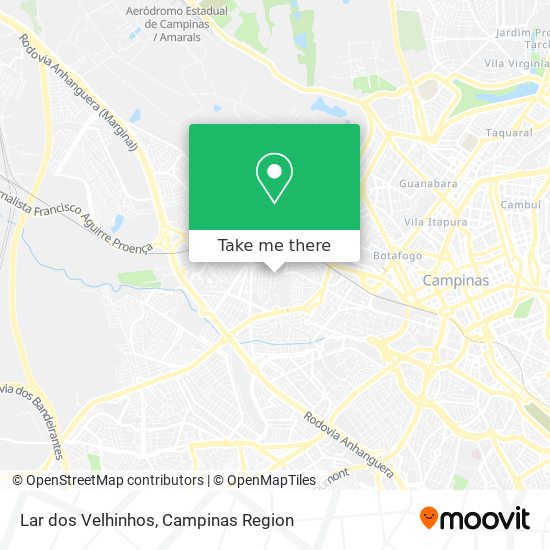 Lar dos Velhinhos map