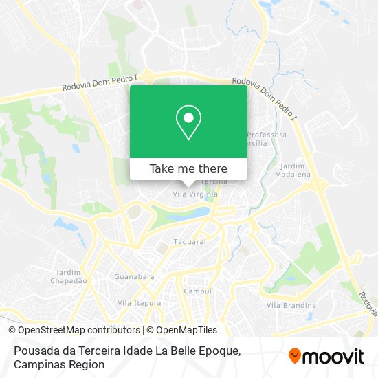 Pousada da Terceira Idade  La Belle Epoque map