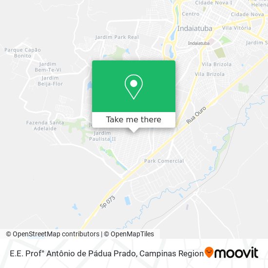 E.E. Prof° Antônio de Pádua Prado map