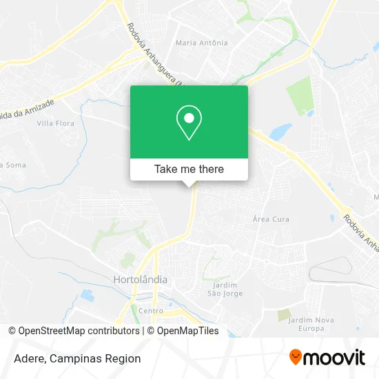 Adere map