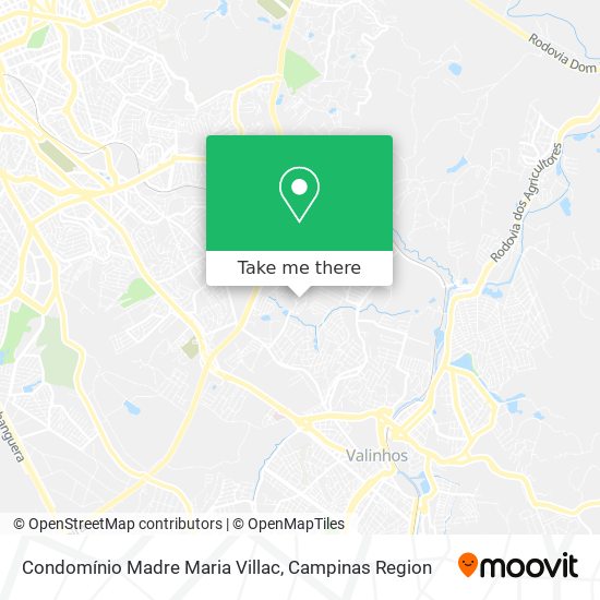 Condomínio Madre Maria Villac map