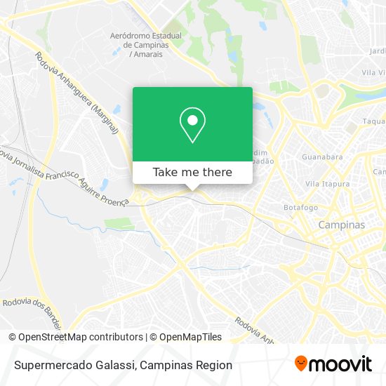 Supermercado Galassi map