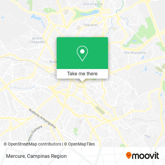 Mercure map