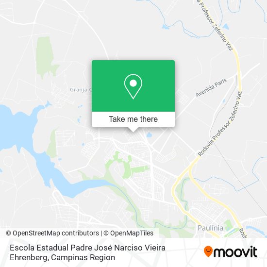 Escola Estadual Padre José Narciso Vieira Ehrenberg map