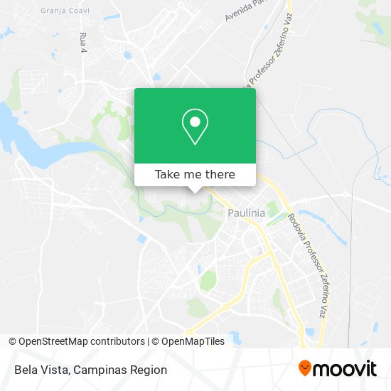 Mapa Bela Vista