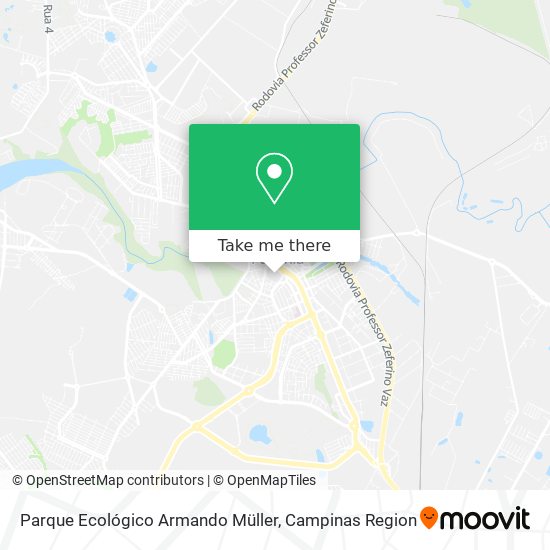 Parque Ecológico Armando Müller map