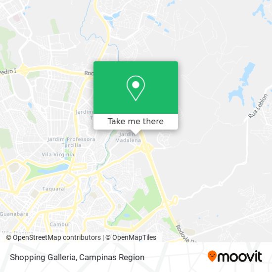 Mapa Shopping Galleria