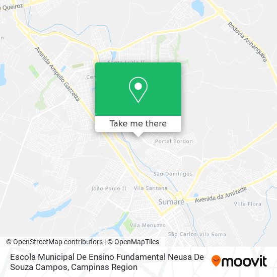 Escola Municipal De Ensino Fundamental Neusa De Souza Campos map