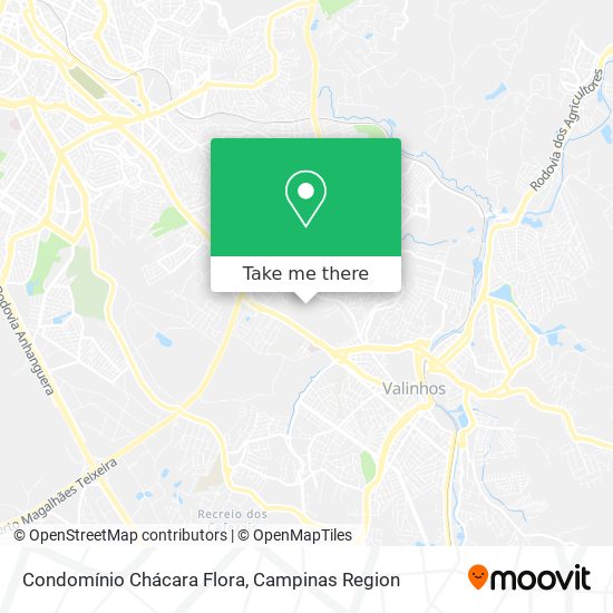 Condomínio Chácara Flora map