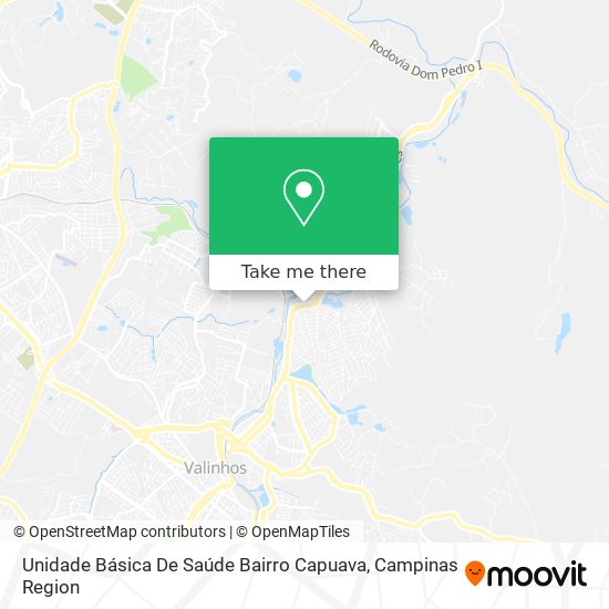 Unidade Básica De Saúde Bairro Capuava map