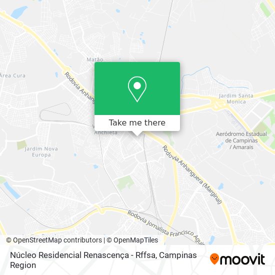 Núcleo Residencial Renascença - Rffsa map