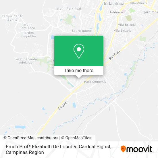 Emeb Profª Elizabeth De Lourdes Cardeal Sigrist map