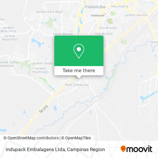 Indupack Embalagens Ltda map