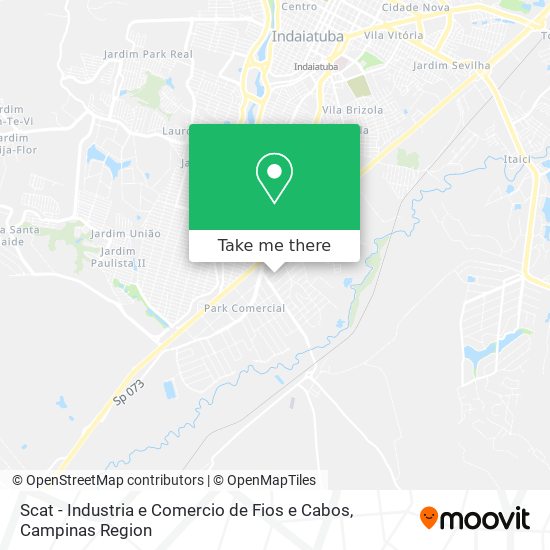 Scat - Industria e Comercio de Fios e Cabos map