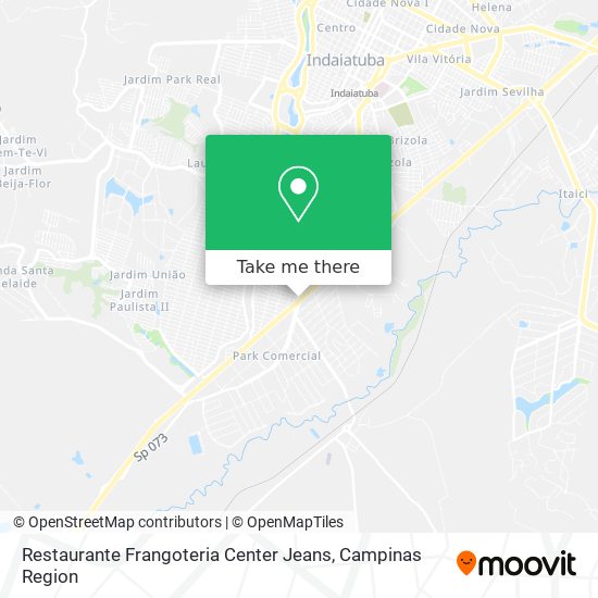 Restaurante Frangoteria Center Jeans map