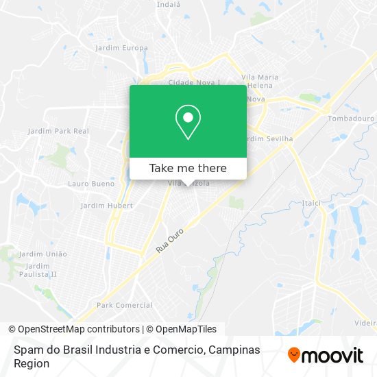 Spam do Brasil Industria e Comercio map