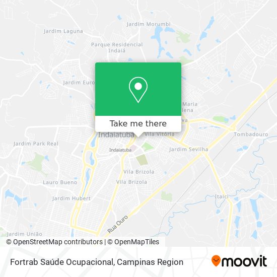 Fortrab Saúde Ocupacional map