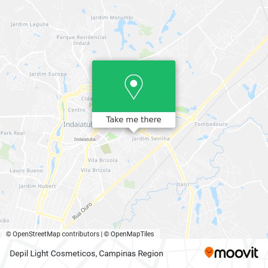 Depil Light Cosmeticos map