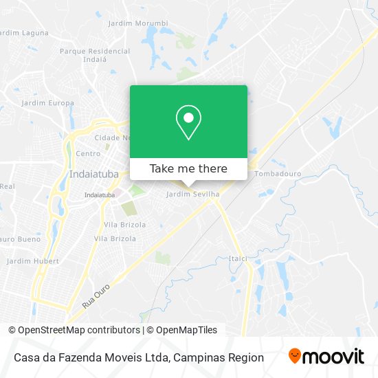 Casa da Fazenda Moveis Ltda map