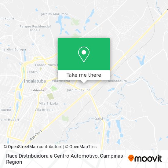 Race Distribuidora e Centro Automotivo map